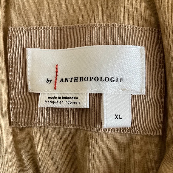 By Anthropologie V-Neck Ring Midi Dress-XL-NWT - Picture 6 of 8